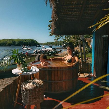 Casinha Azul Caraiva - Casa Completa Na Beira Do Rio Villa Dış mekan fotoğraf