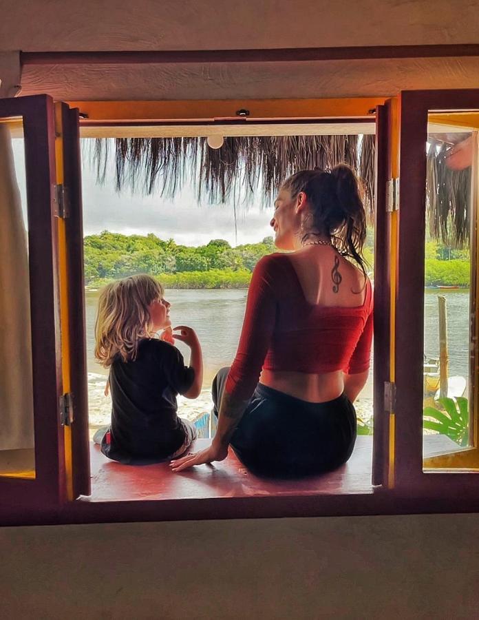 Casinha Azul Caraiva - Casa Completa Na Beira Do Rio Villa Dış mekan fotoğraf