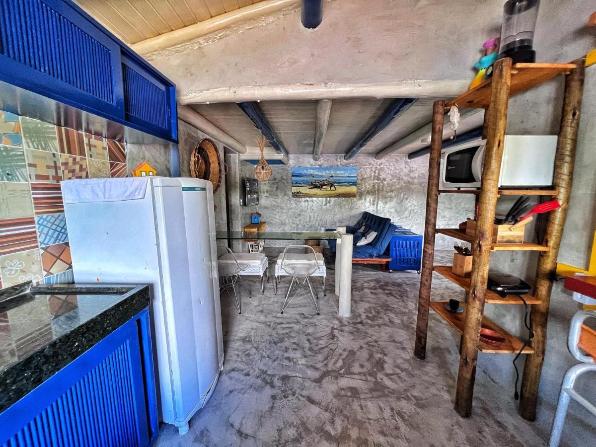 Casinha Azul Caraiva - Casa Completa Na Beira Do Rio Villa Dış mekan fotoğraf