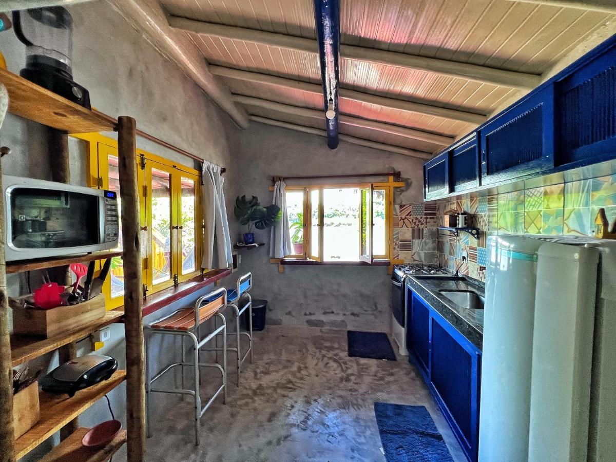 Casinha Azul Caraiva - Casa Completa Na Beira Do Rio Villa Dış mekan fotoğraf