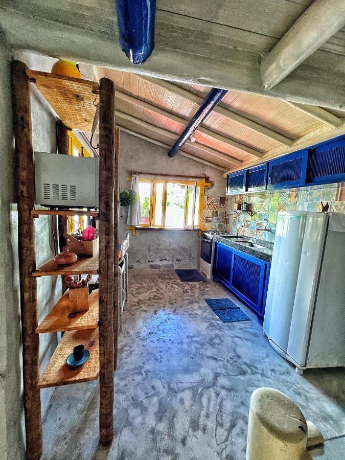 Casinha Azul Caraiva - Casa Completa Na Beira Do Rio Villa Dış mekan fotoğraf