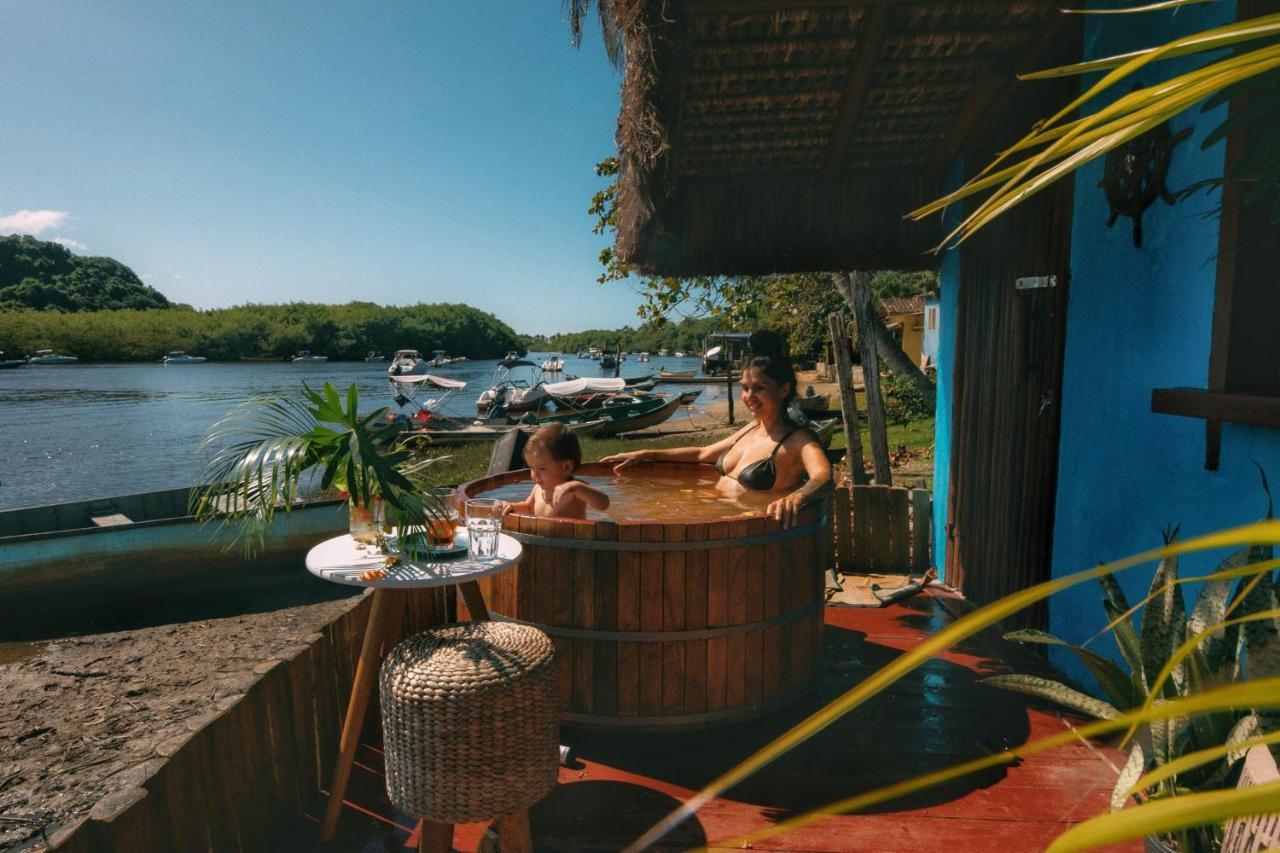 Casinha Azul Caraiva - Casa Completa Na Beira Do Rio Villa Dış mekan fotoğraf