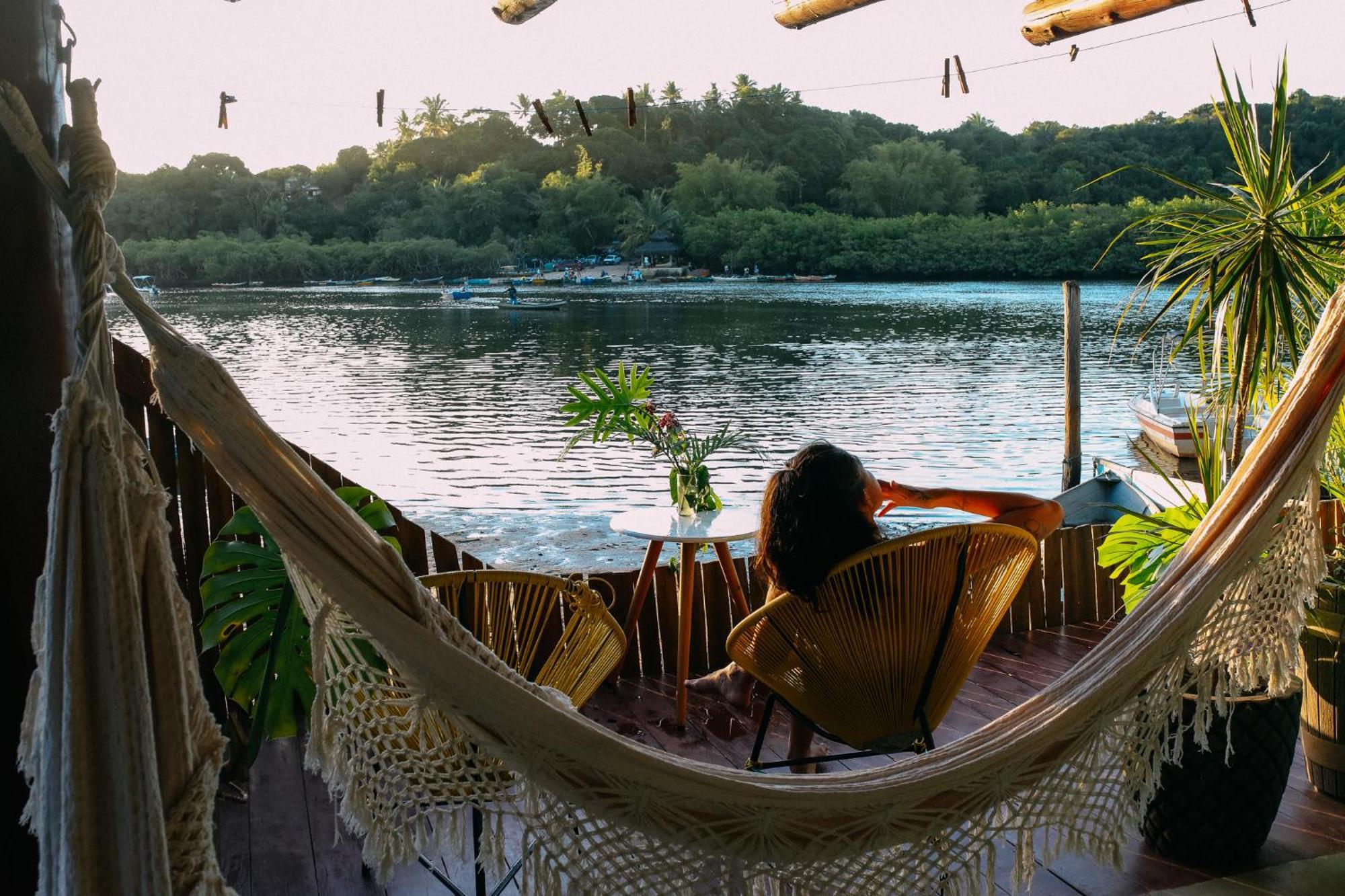 Casinha Azul Caraiva - Casa Completa Na Beira Do Rio Villa Dış mekan fotoğraf