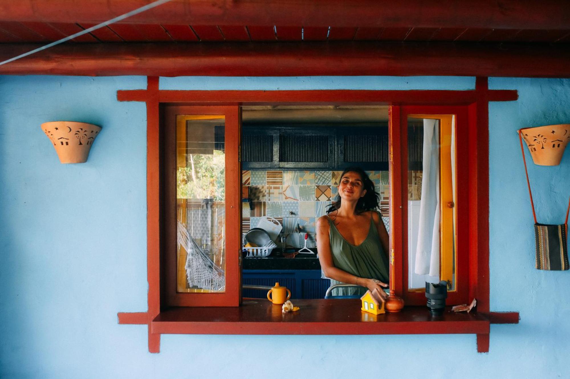 Casinha Azul Caraiva - Casa Completa Na Beira Do Rio Villa Dış mekan fotoğraf